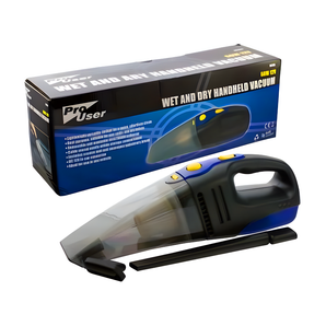 Pro User Wet & Dry Handheld Vacuum with Car Connector 60W 12V
