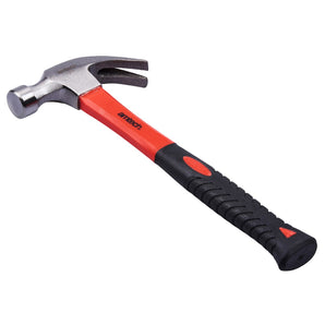 16oz (450g) Claw Hammer With Fibreglass Shaft
