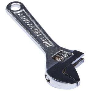 100mm (4”) Adjustable Wrench With 15mm (1/2") Jaw Opening