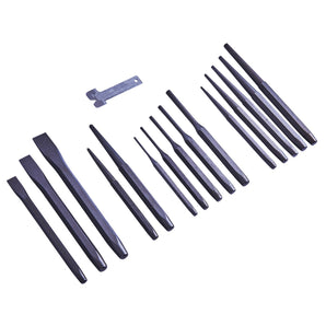 16 Piece Mechanic's Punch and Chisel Set