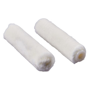 Two Piece 100mm (4") Extra Short Pile (4mm) Roller Sleeve - Mohair