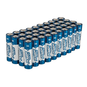 Powermaster AA Super Alkaline Battery LR6 40 Pack