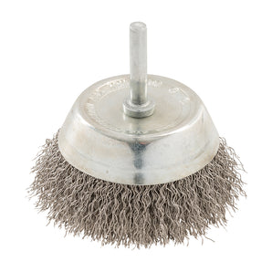 Silverline Rotary Stainless Steel Wire Cup Brush