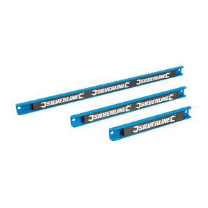 Silverline Magnetic Tool Rack Set 3 Pieces