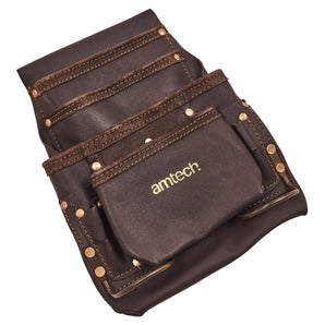 4 Pocket Heavy Duty Leather Tool Belt