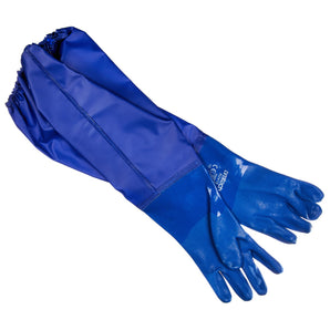 Long PVC Pond and Drain Gloves XL (Size 10)
