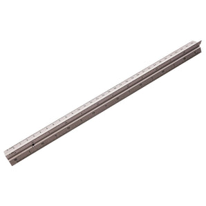 300mm (12") Aluminium Scale Ruler