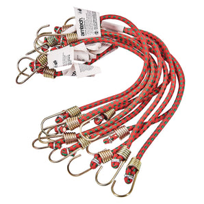 250mm (10") Mini Bungee Cords (10 Pack)