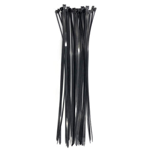 30 Tie Wraps (500mm X 6.5mm) - Black