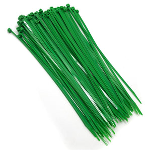 60 Tie Wraps (300mm X 4.8mm) - Green