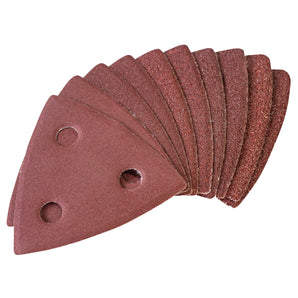 10 Assorted Aluminium Oxide Sanding Sheets With Dust Extraction