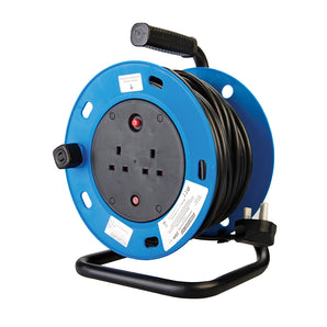 Powermaster Cable Reel Freestanding 13A 230V