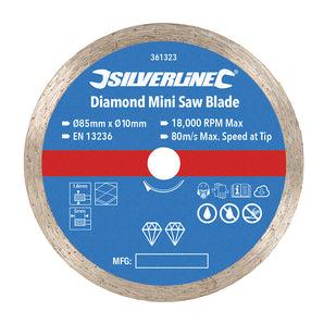 Silverline Diamond Mini Saw Blade