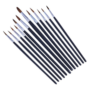 Two Piece Fine Pointed Tip Art Brush Set